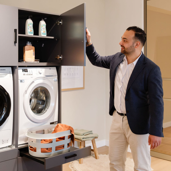 Wasombouw ontdek de showroom