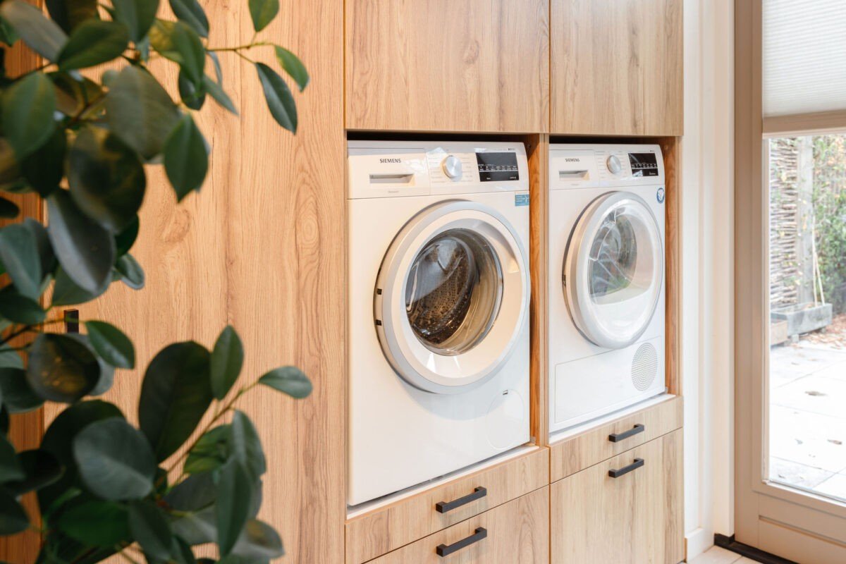 Elite One wasmachinekast voor een stabiele wasmachine in de kleur Legano